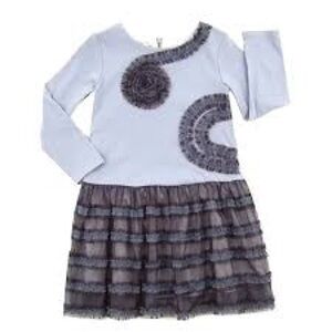 Isobella & Chloe Little Girls Party Dress Ruffle/Tulle Special Occasion